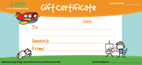HPNC gift certificate